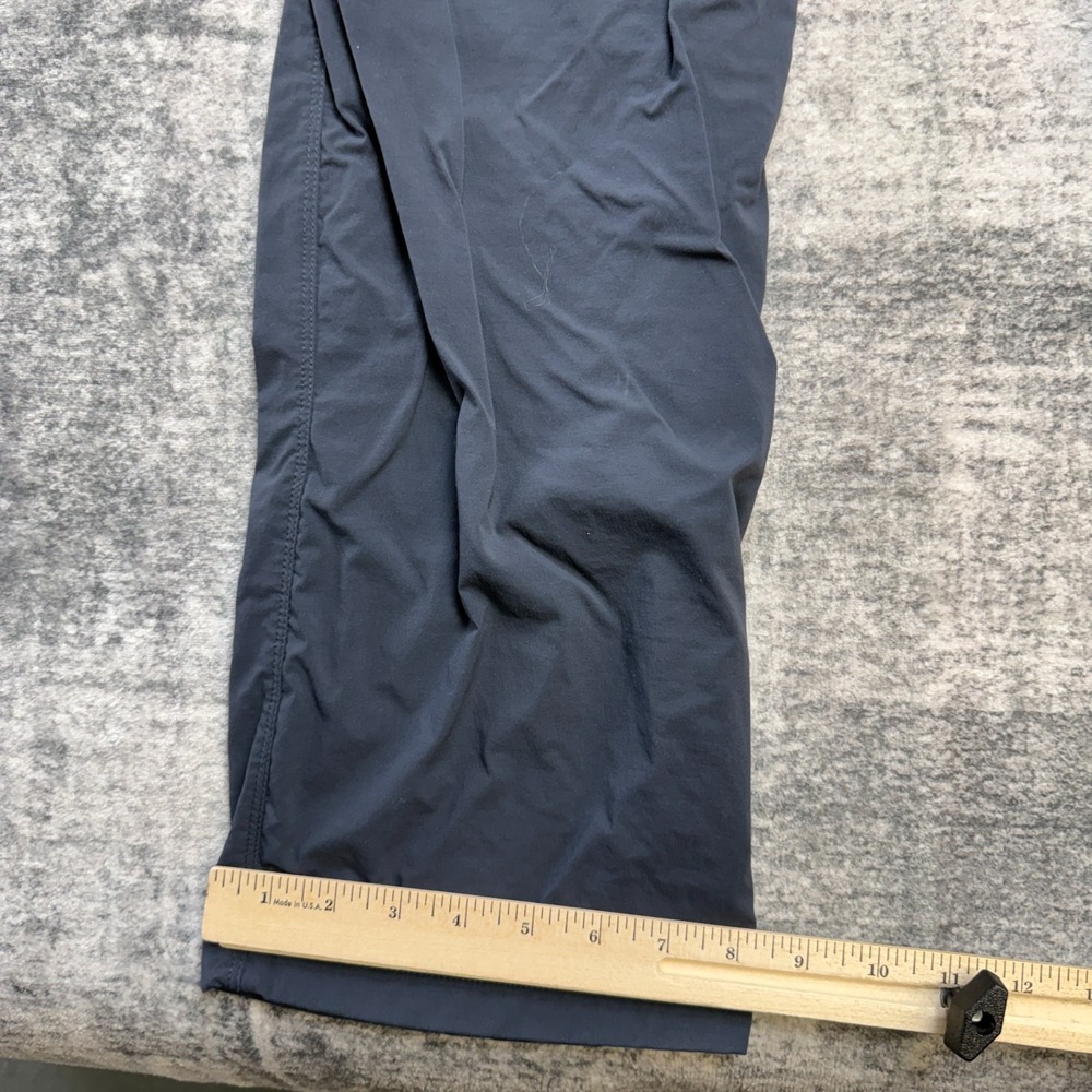 LL Bean Cresta Pants Fleece Lined Men 33x34 Blue Gray Cargo Hiking Outdoor Chore - Picture 9 of 10